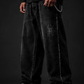 Relaxed Fit Washed Denim Jeans