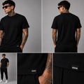 KOVA Essential Black Regular Fit Tee