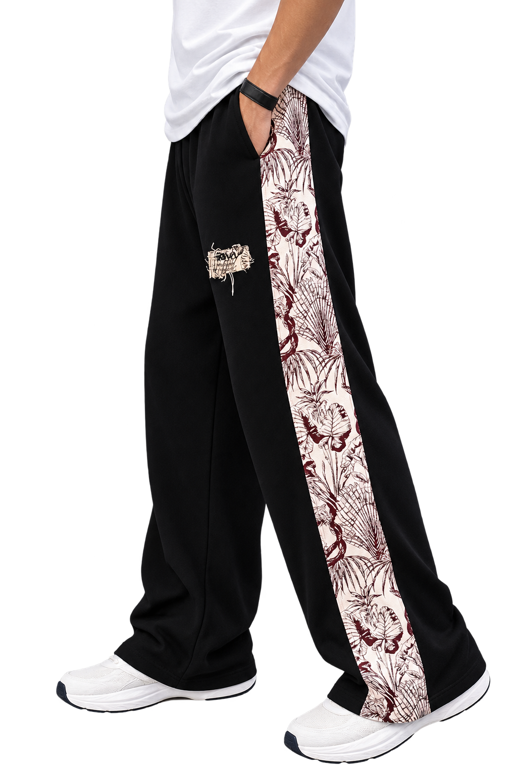 KOVA Jacquard Wide Leg Pants